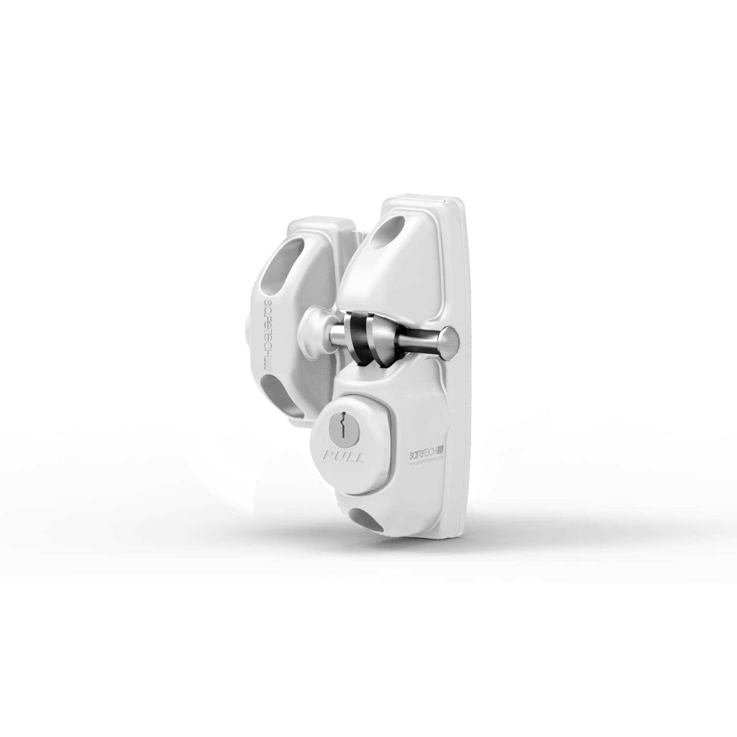 Safetech Hardware Two Sided Gate Latch w/ 2 Independent Latching Hooks for added security - Cheap Fitting