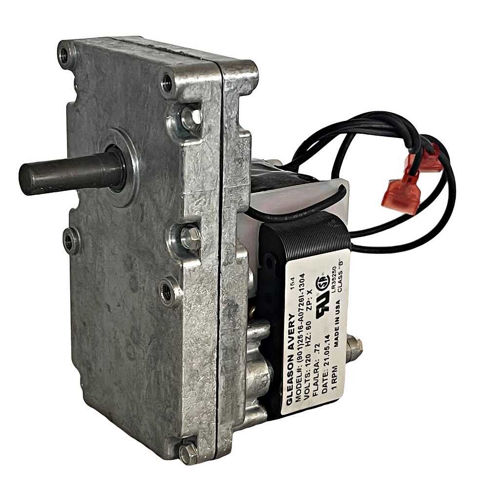 Enviro Fire EF001 Premium Pellet Stove Auger Feed Motor Envirofire 1 RPM CW Auge - Cheap Fitting