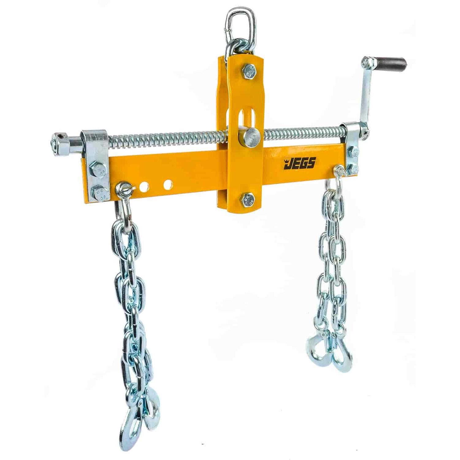 JEGS Engine Load Leveler Supports up to 2,000 lbs 15.75 Inch Wide Cross Bar 81062 - Cheap Fitting