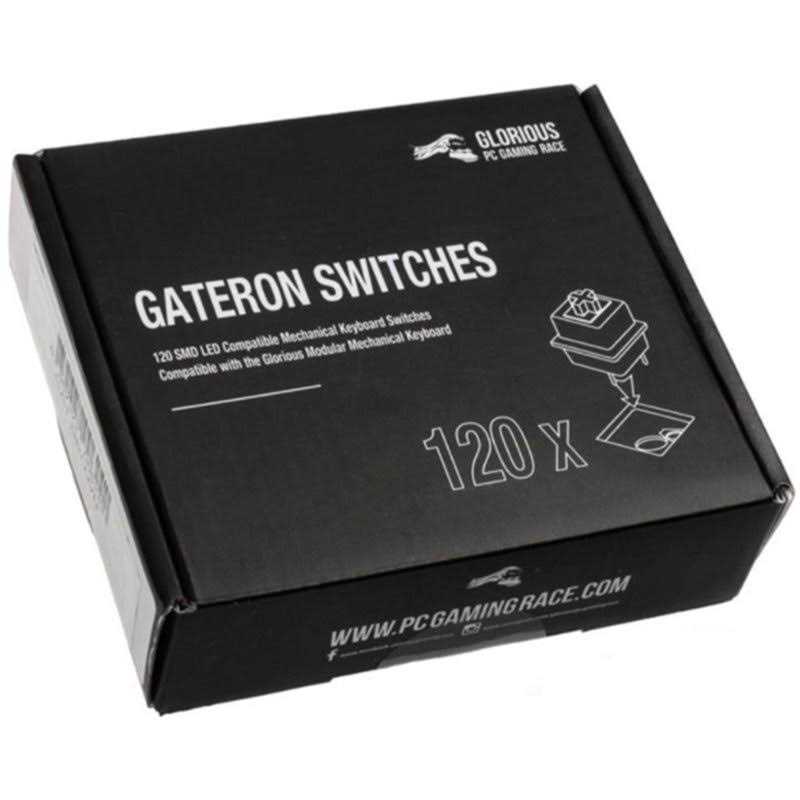 Glorious Gateron Mechanical Keyboard Switches GAT-BLACK - Cheap Fitting