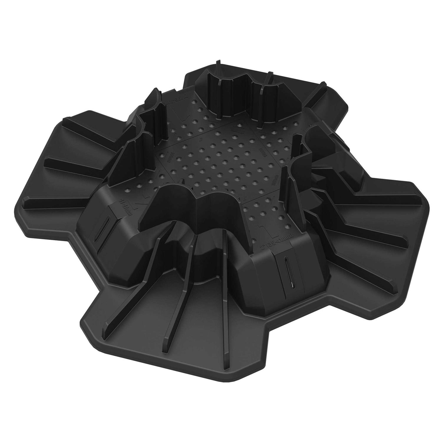 BuildTuff TuffBlock Polyolefin Plastic Deck Block - Cheap Fitting