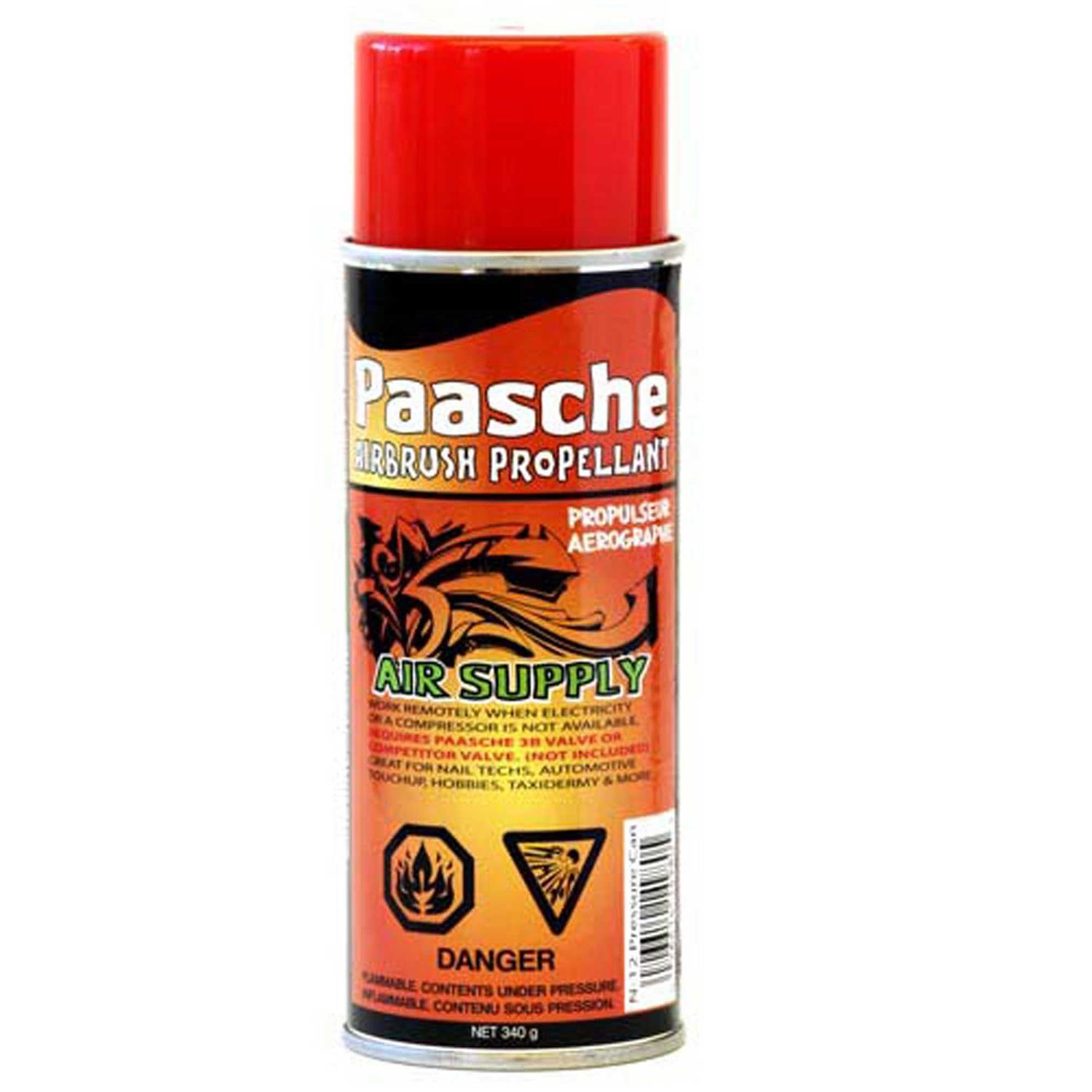 Paasche Airbrush Propellant Can - Cheap Fitting