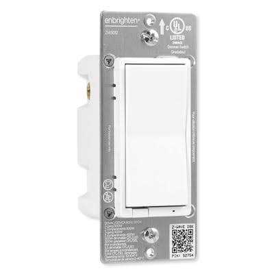 Enbrighten Z-Wave Plus v2 No-Neutral Smart Dimmer with QuickFit And SimpleWire - Cheap Fitting