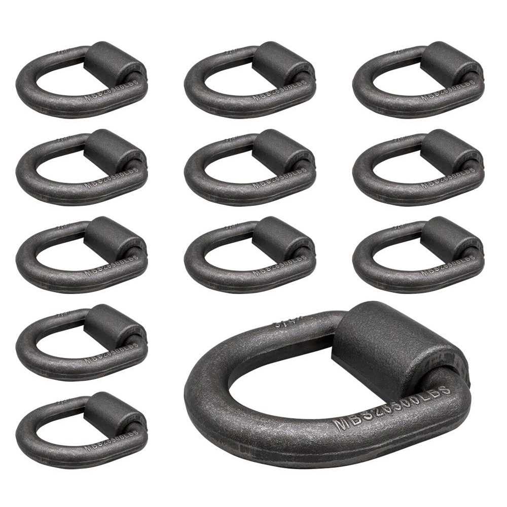 Mytee Products Heavy Duty Weld-On Forged D Ring - Cheap Fitting
