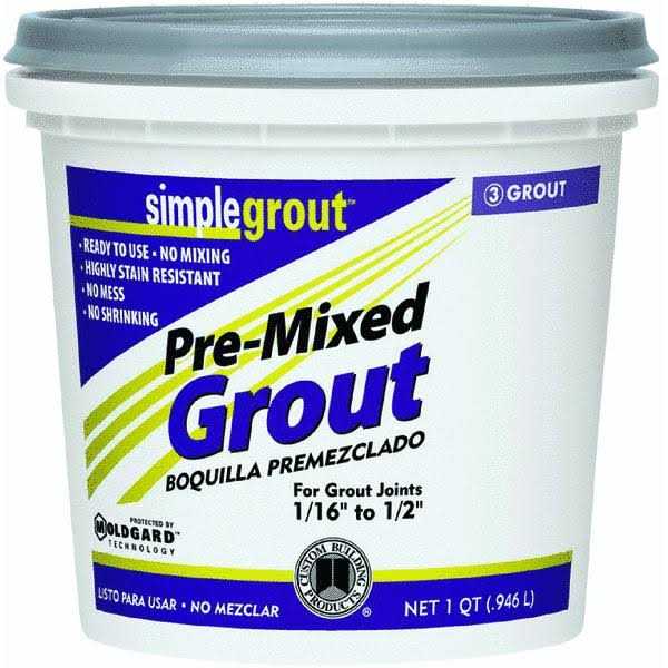 Custom Building Products PMG165QT Quart Grout - Cheap Fitting
