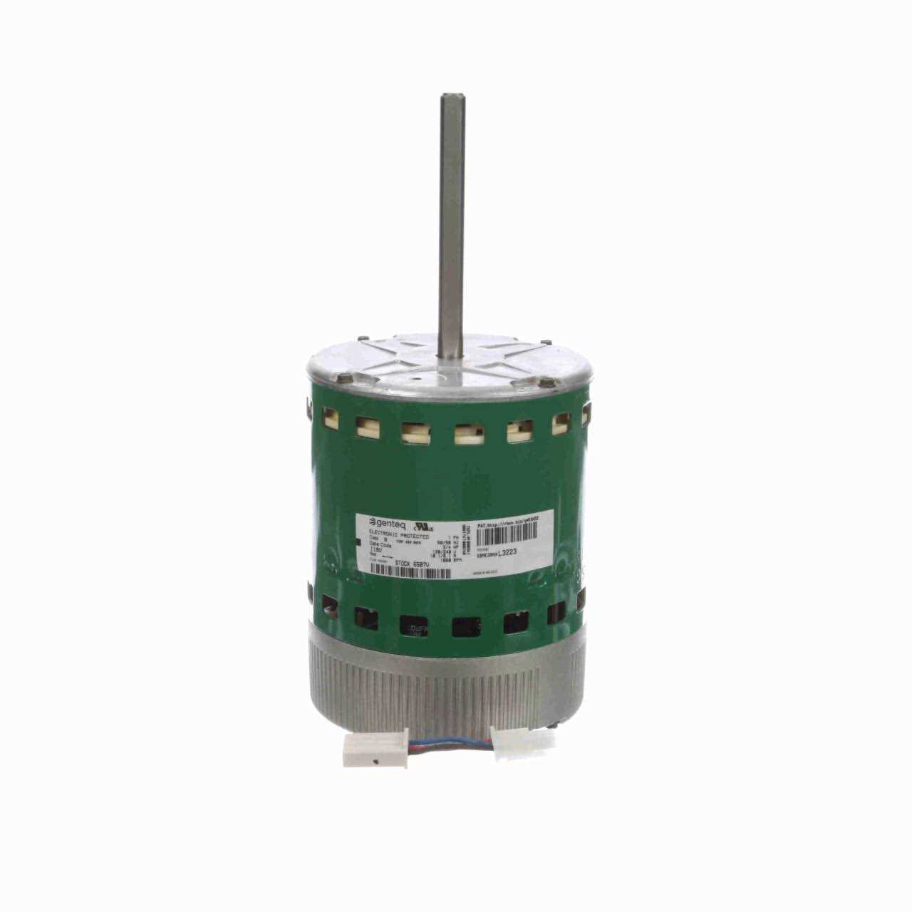 Genteq 6507V Motor 3/4 Hp - Cheap Fitting