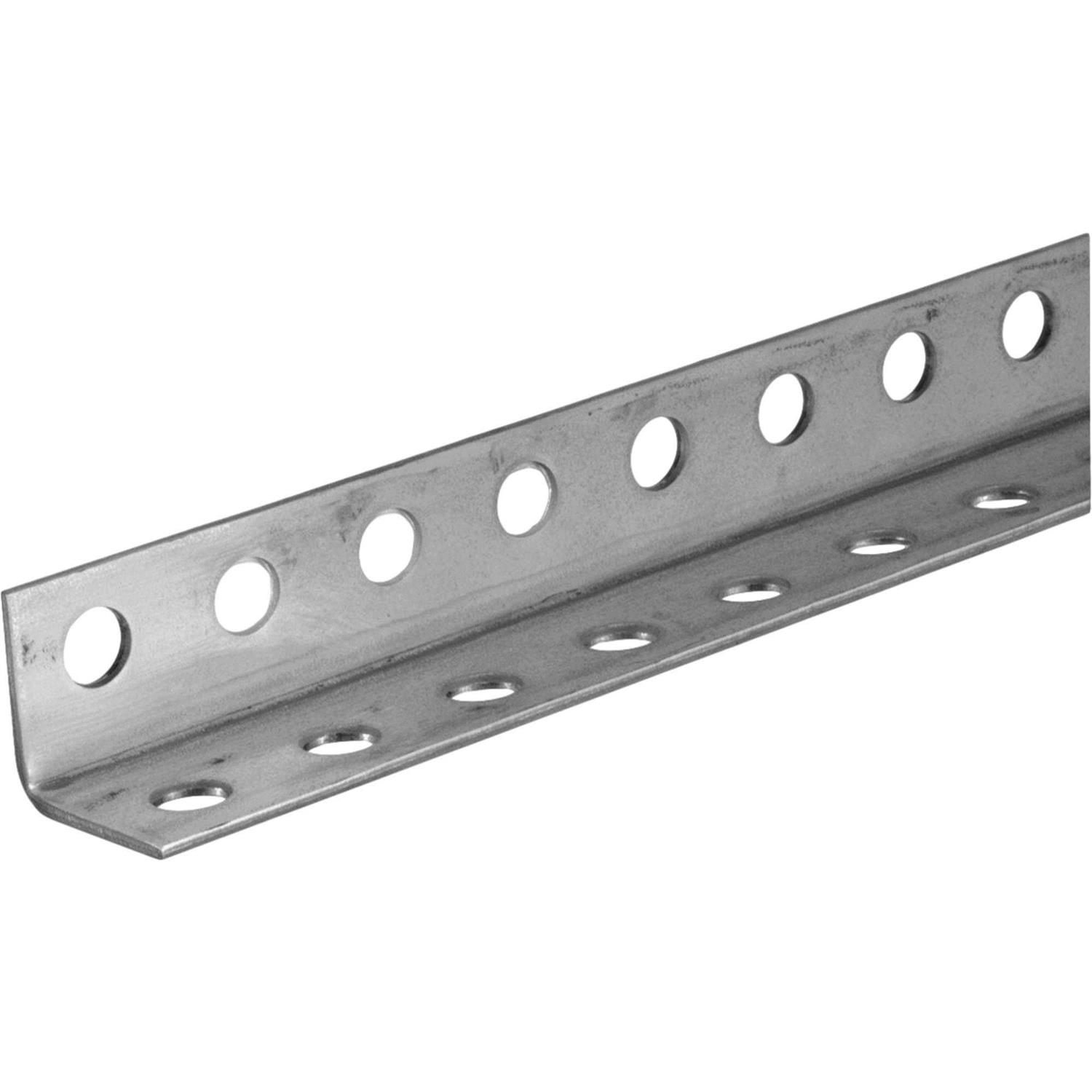 Boltmaster 1-1/4 in. W x 72 in. L Steel Perforated Angle - Cheap Fitting