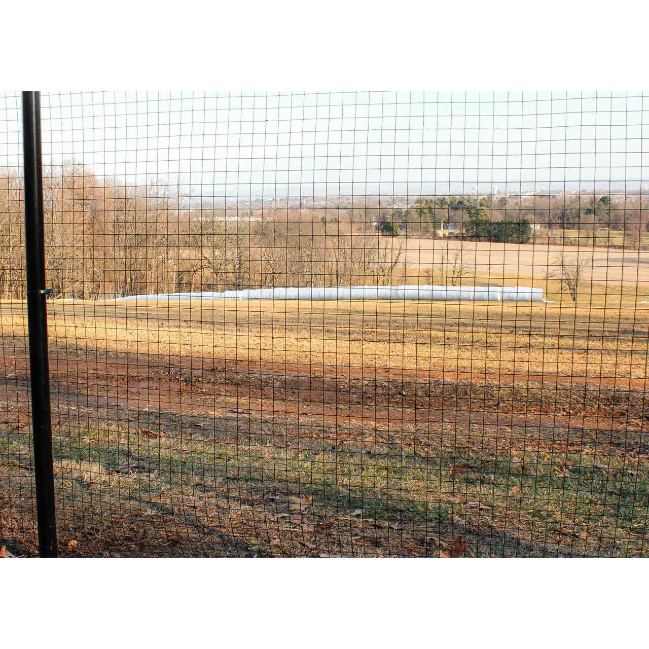 100′ 14ga galvanized steel Black PVC Coated Welded Wire 2” x 2 - Cheap Fitting