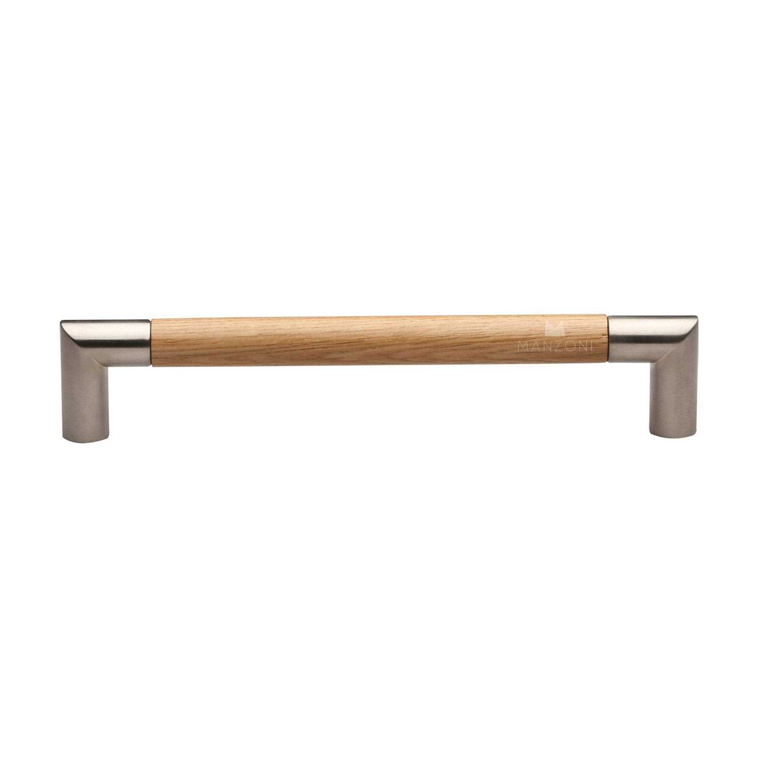 Modern Designer Wood 7 9/16 Center to Center Bar Pull Manzoni MN7623-192-OKL - Cheap Fitting