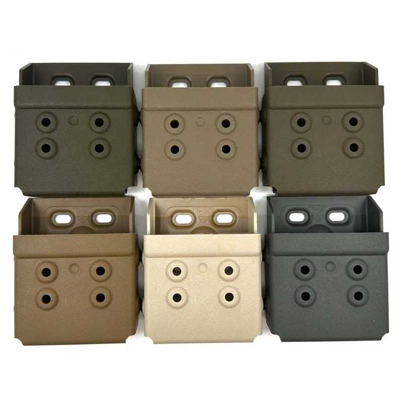 Zero9 Double Cuff Case Holster Standard Molle Loks - Cheap Fitting