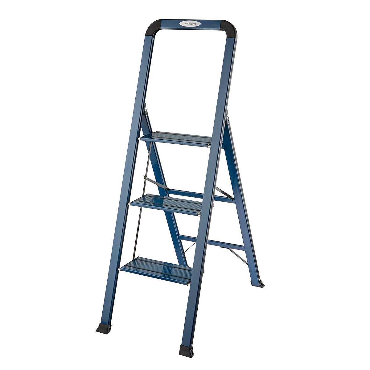 Ascent 3-Step Ladder Dark Grey - Cheap Fitting