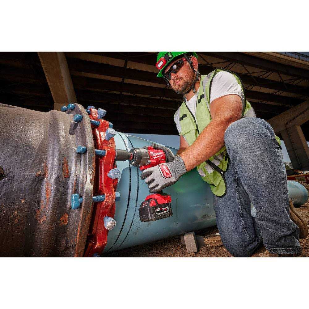 Milwaukee 2967-21B M18 FUEL 1/2 High Torque Impact Wrench w/ Friction Ring Kit - Cheap Fitting