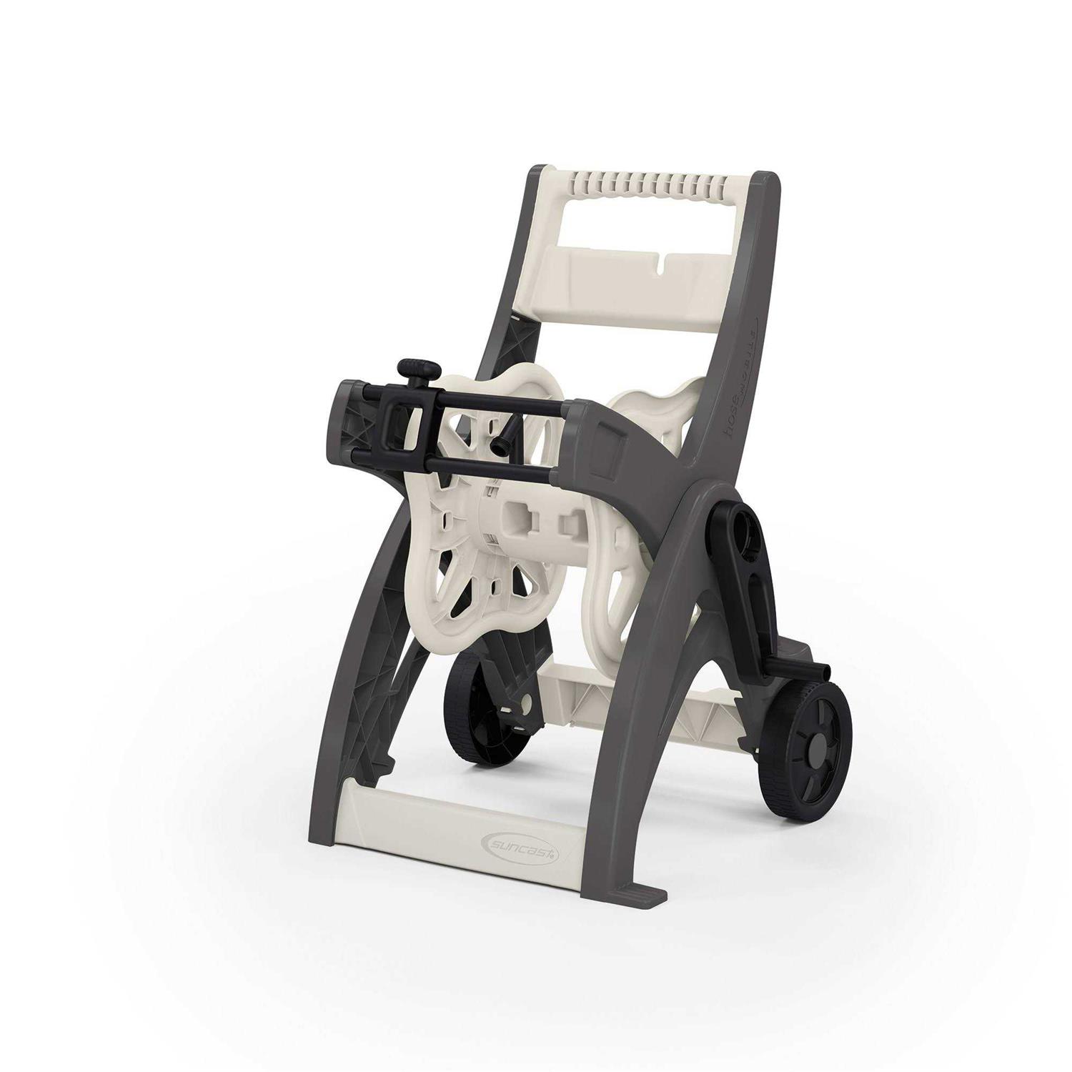 Suncast Plastic 175-ft Cart Hose Reel - Cheap Fitting