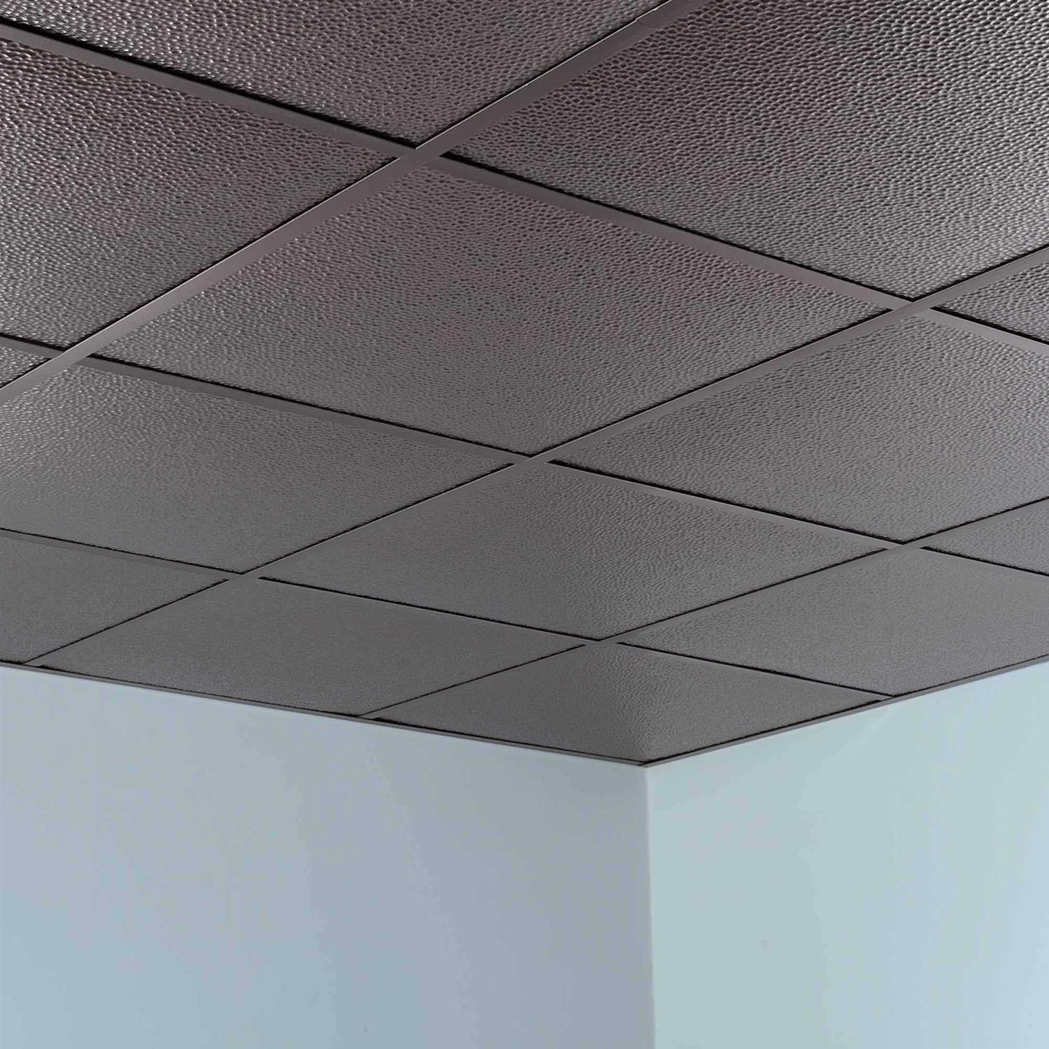 Fasade Border Fill Decorative Vinyl 2ft x 2ft Lay in Ceiling Tile - Cheap Fitting