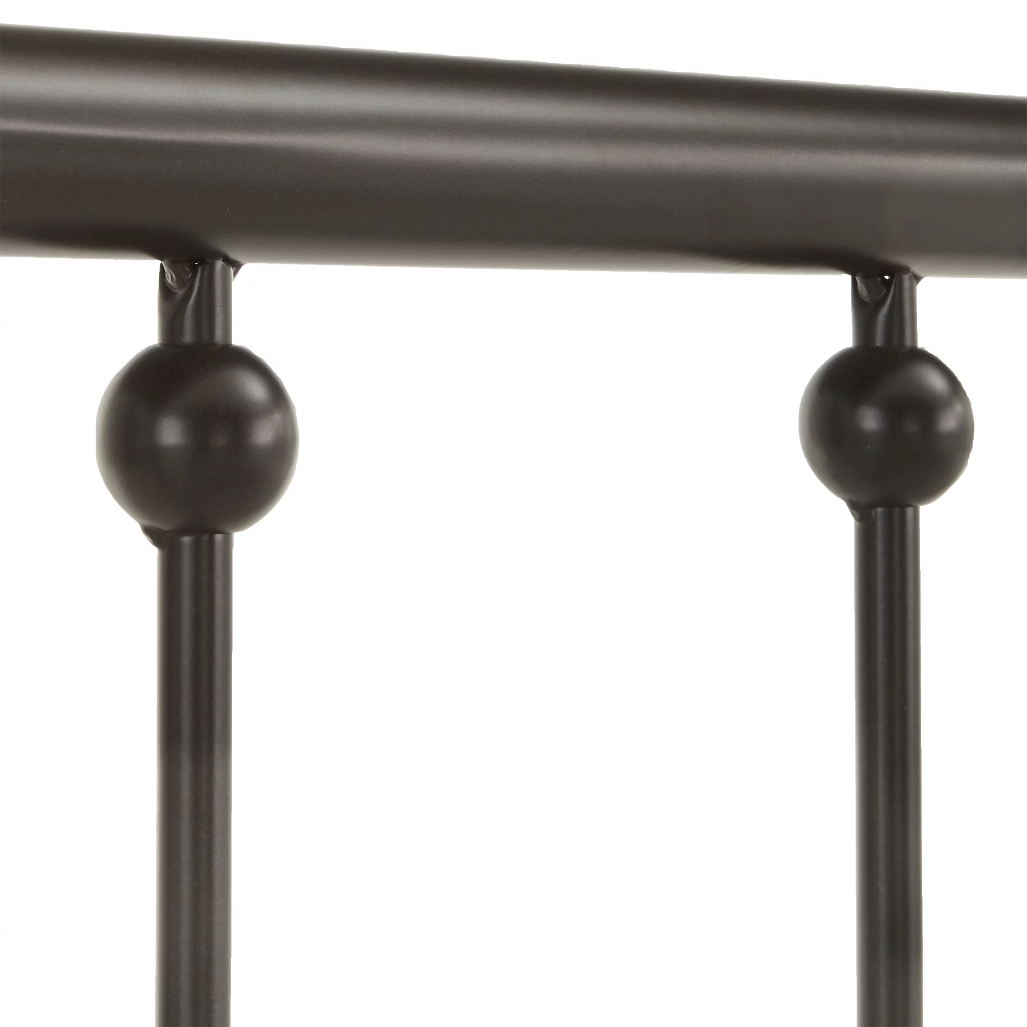 Weston Home Montgomery Spindle Metal Platform Full Bed, White - Cheap Fitting