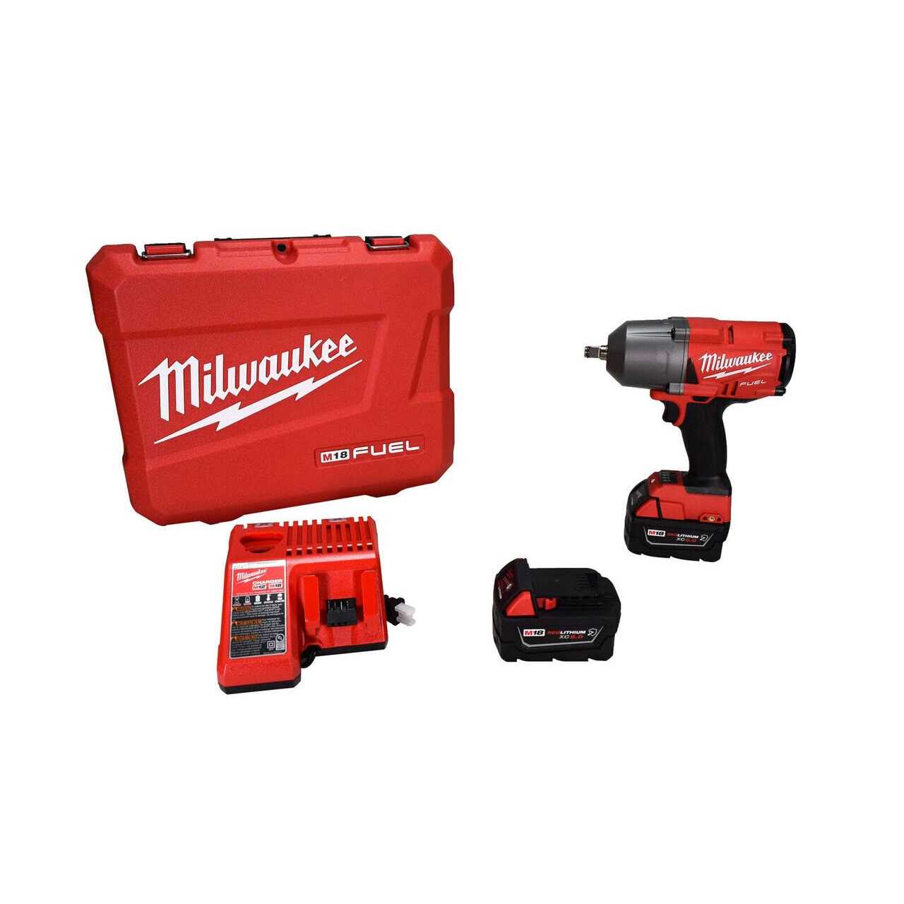 Milwaukee M18 Fuel High Torque Impact Wrench with Friction Ring Kit - Cheap Fitting
