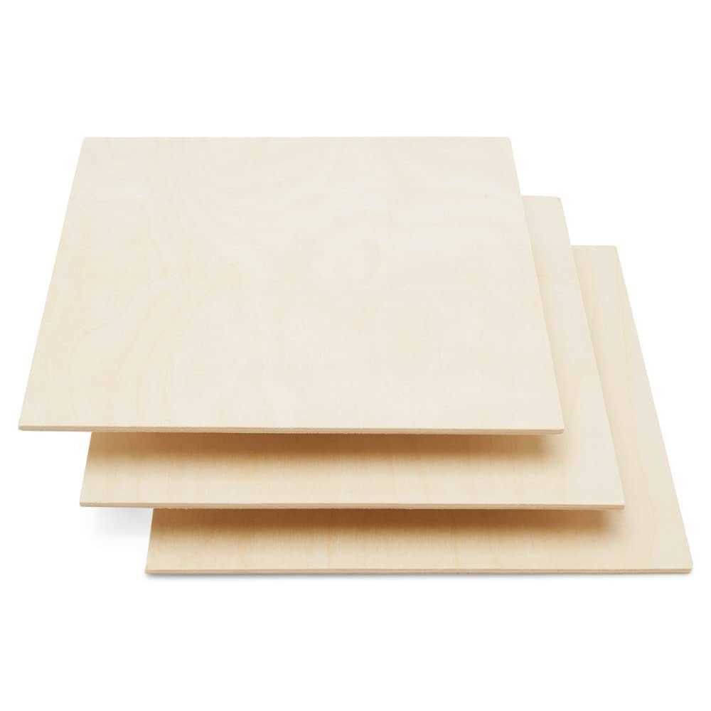 Baltic Birch Plywood, 3 mm 1/8 x 12 x Craft Wood 6 B/BB Grade Baltic Birch Sheets, Perfect for Laser, CNC Cutting and Wood Burning - Cheap Fitting