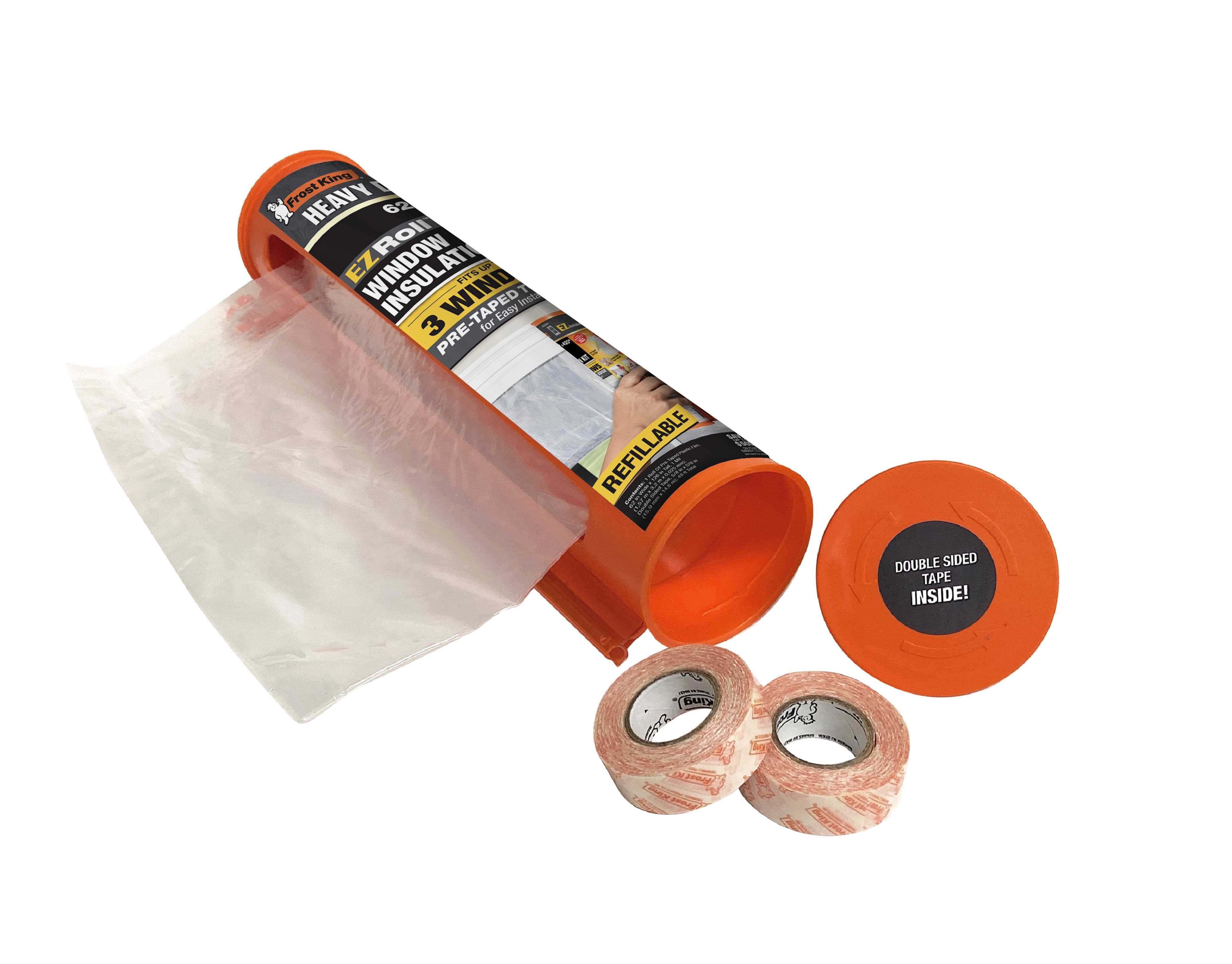Frost King Thermwell EZ Roll Window Kit - Cheap Fitting