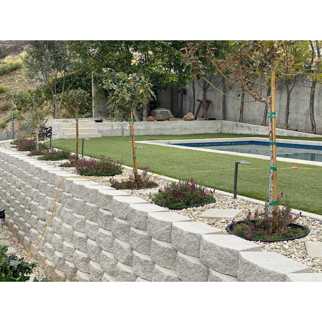 WaterRounds 6 pack of 24 in Planting Rings. Landscape Garden Protective - Cheap Fitting