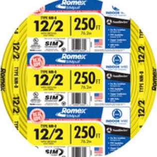Wire 12/2-Nmwg 250′ - Cheap Fitting