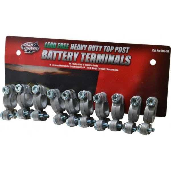 Coleman 903-10 Universal Top Post Battery Terminals - Cheap Fitting