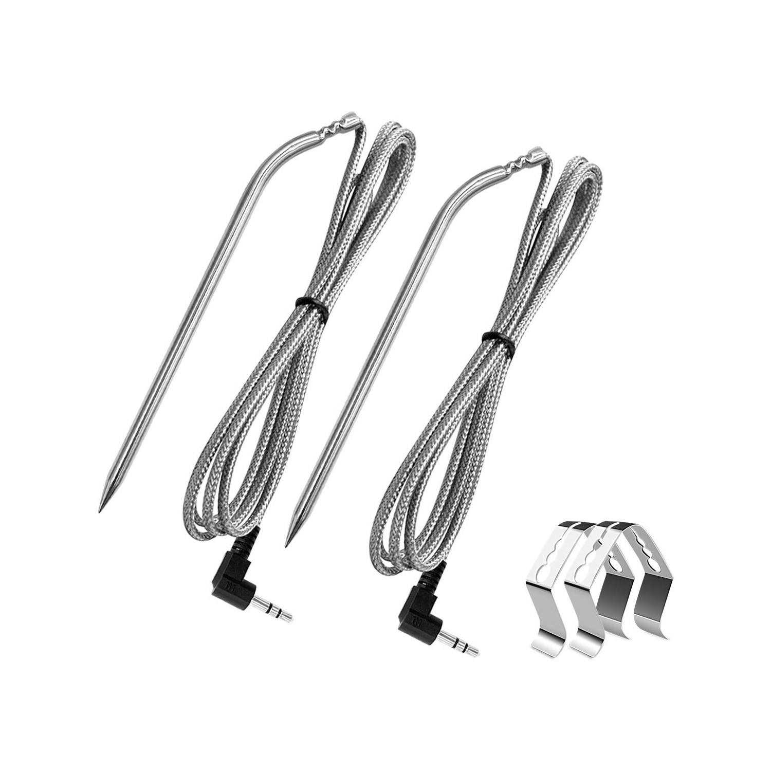 Entsong 2 Pack Replacement Part for Camp Chef Meat Probes Smoker Grill Temperature Sensor - Cheap Fitting