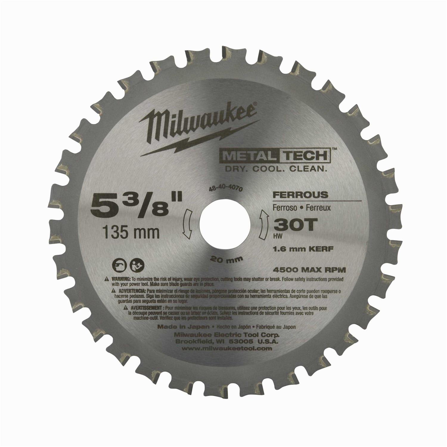 Milwaukee Circular Saw Blade 48-40-4070 - Cheap Fitting