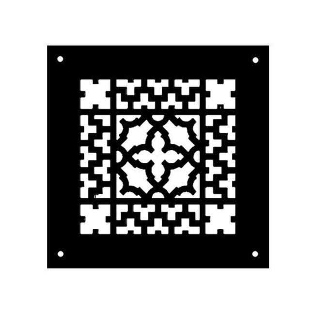 Reggio Registers Scroll Series 6 x 6 Grille with Mounting Holes 808-A - Cheap Fitting
