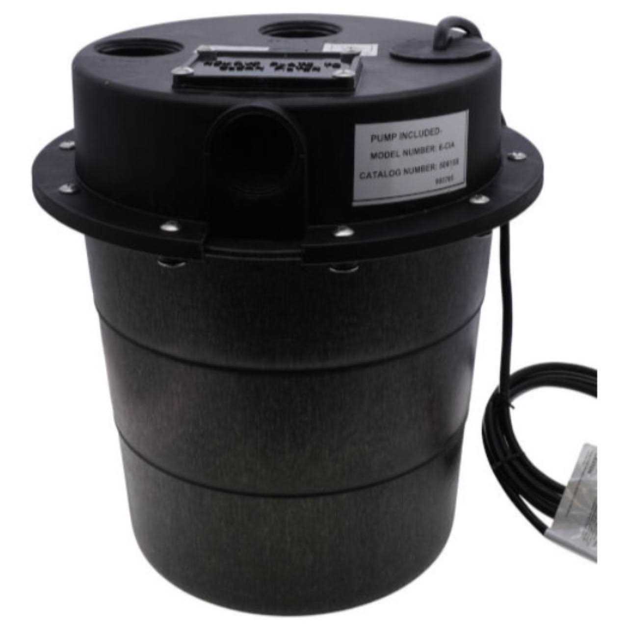 Little Giant WRS-6 Sink Drain Pump System,1/3 HP 506055 - Cheap Fitting