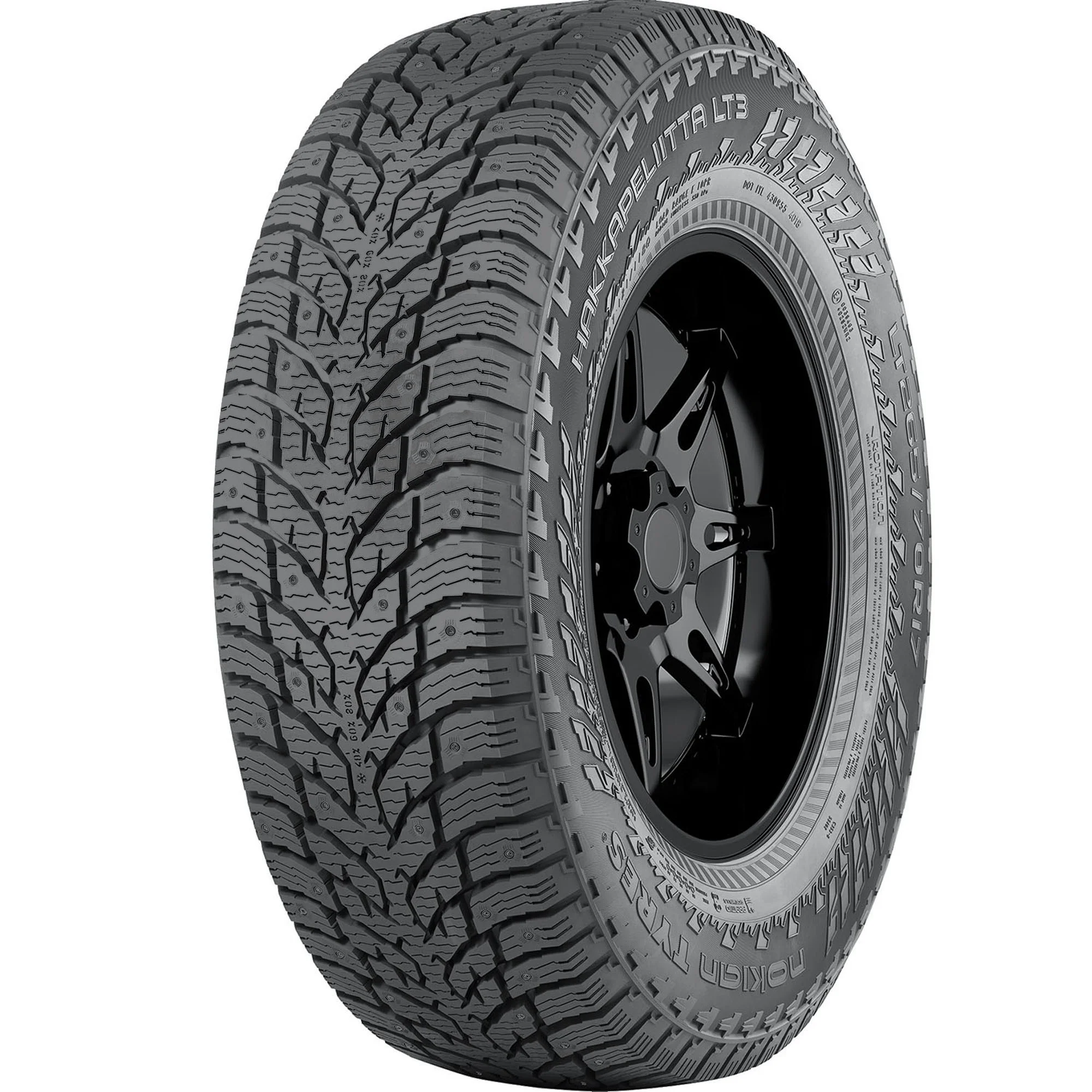 Nokian Hakkapeliitta LT 3 Studded Winter LT235/85R16 120/116Q E Light Truck Tire - Cheap Fitting
