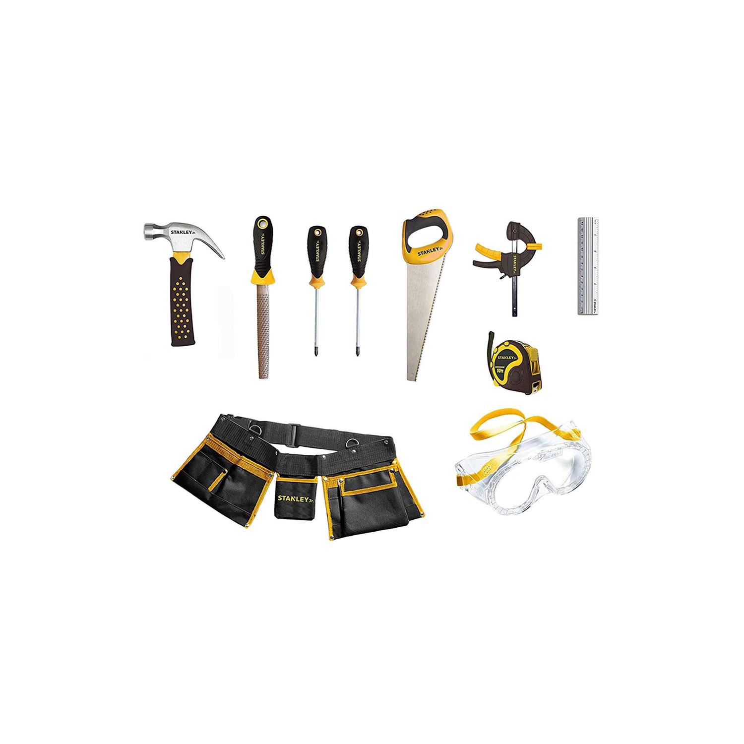 Stanley Jr. 10 Piece Tool Set - Cheap Fitting