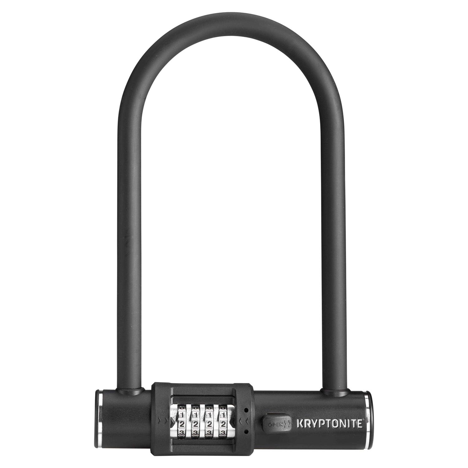 Kryptonite Combo Bike U-Lock Standard Anti-Theft Security Bicycle Lock - Cheap Fitting