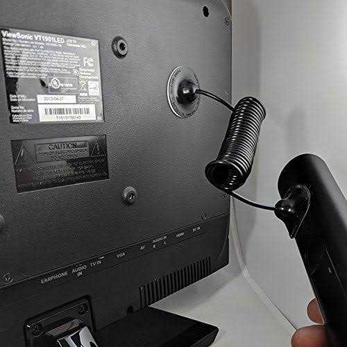 Remote Keeper Tv Remote Control Security Cable Lock Kit - Cheap Fitting