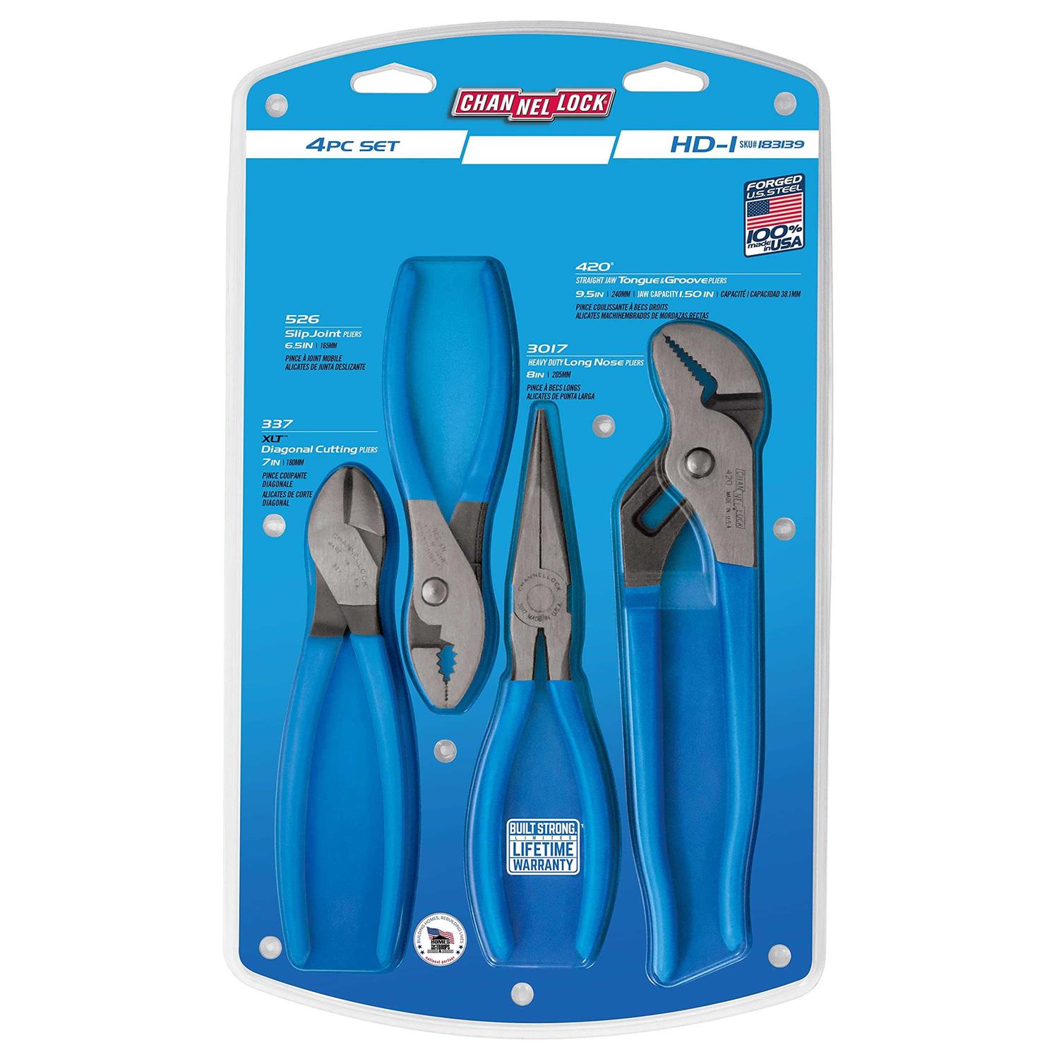 Channellock 4-Piece Ultimate Pliers Set - Cheap Fitting