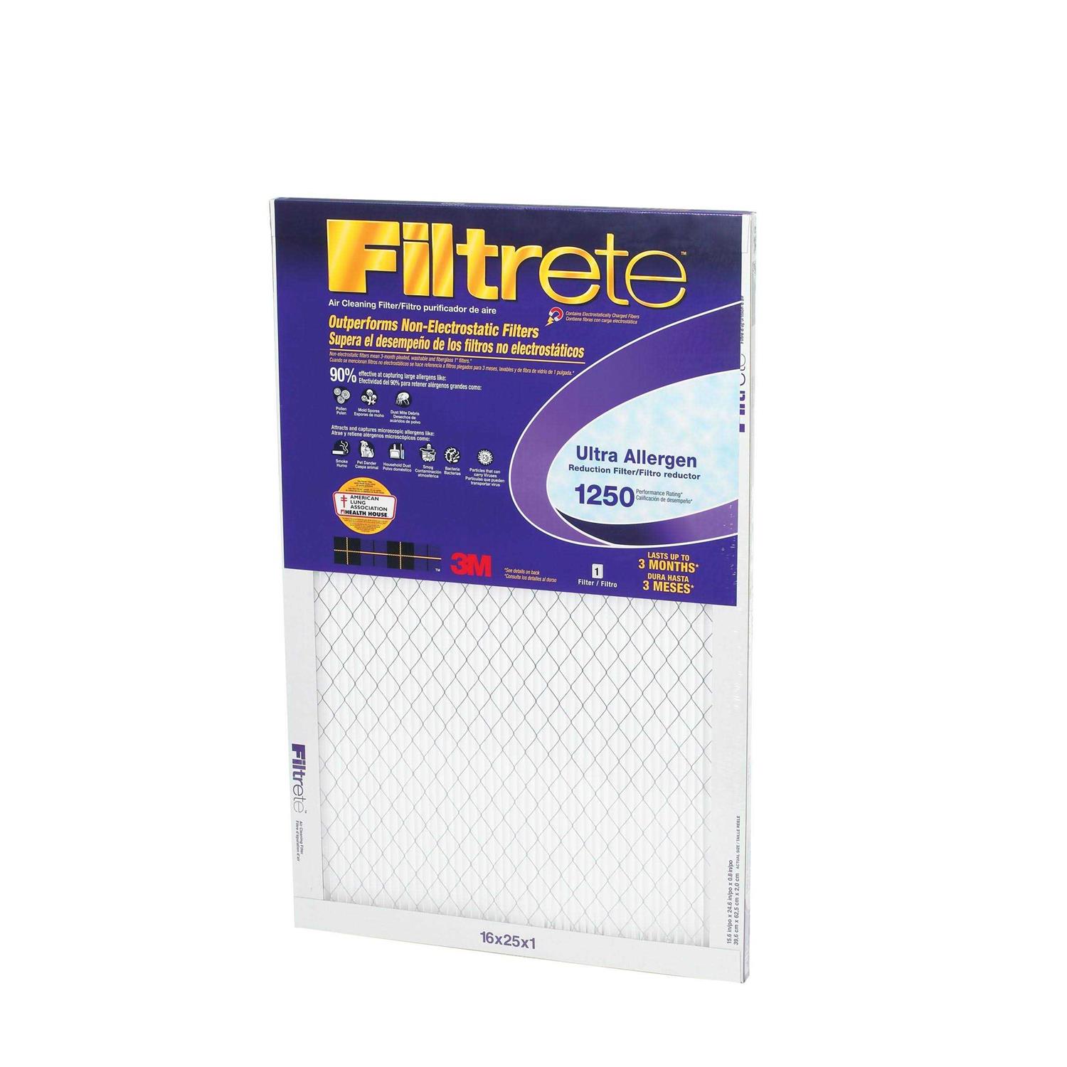 Filtrete Ultra Allergen Reduction Filter - Cheap Fitting