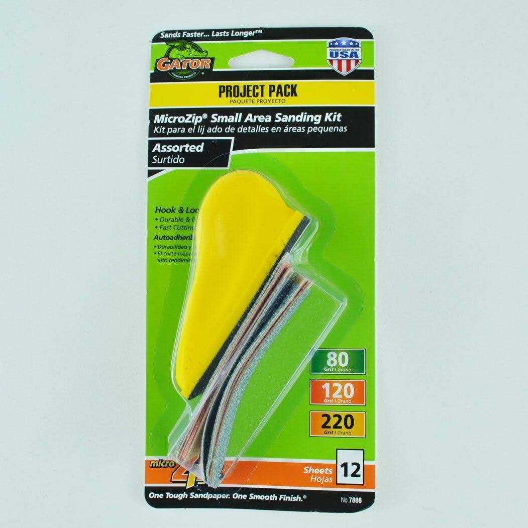 Gator Micro Zip Small Area Sanding Kit - Cheap Fitting