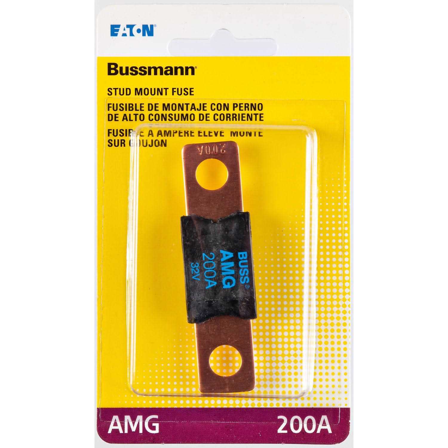 Bussmann BP-AMG-200-RP 200 amp Bolt on AMG High Current Stud Mount Fuse BP/AMG-200-RP - Cheap Fitting