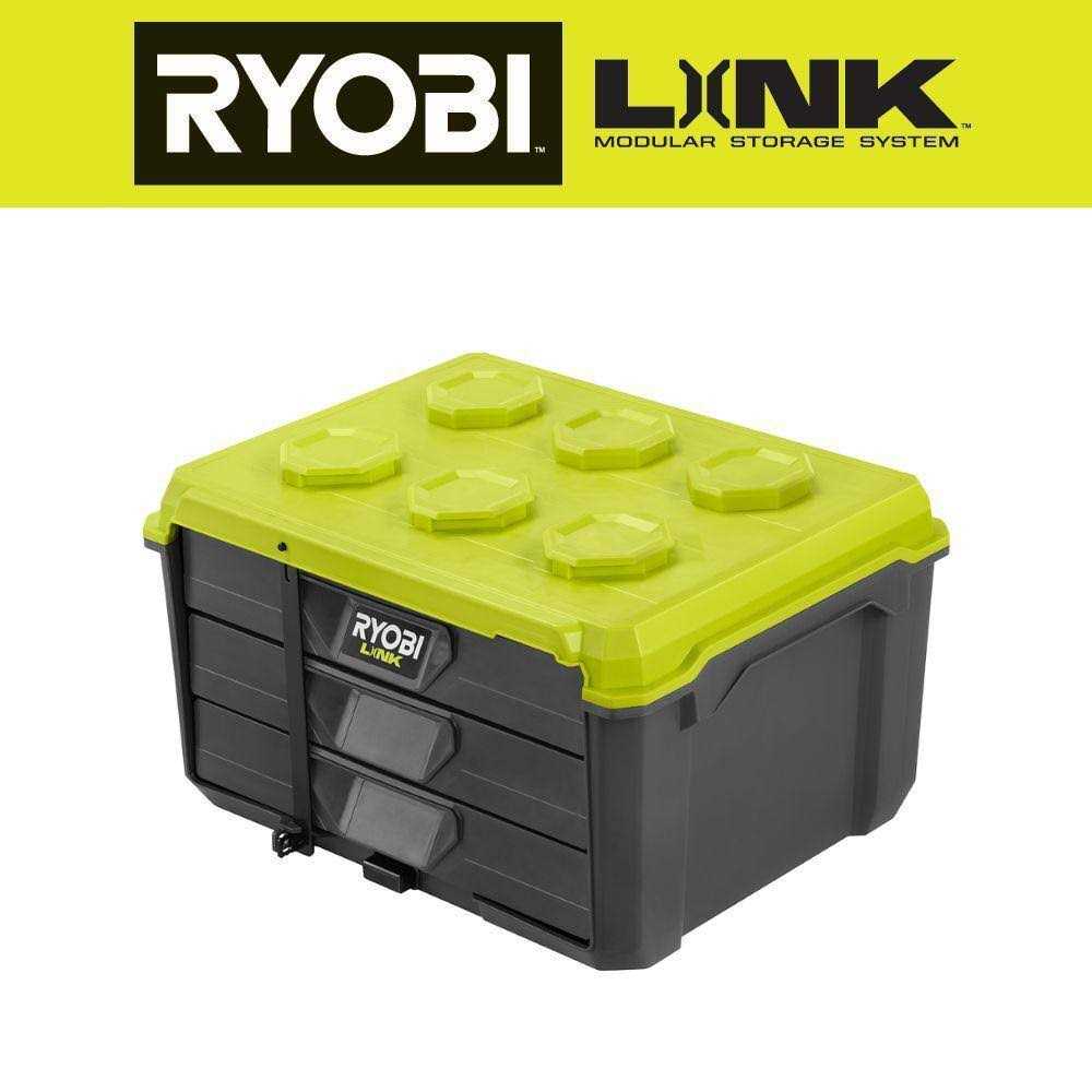 RYOBI LINK 3-Drawer Tool Box with Foam Insert - Cheap Fitting