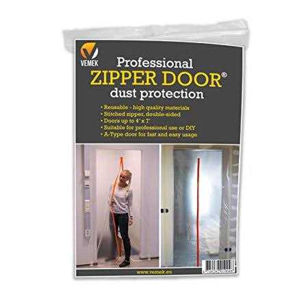 VEMEK Professional Zipper Door Dust Protection Wall Barrier for Dust Containment - Cheap Fitting