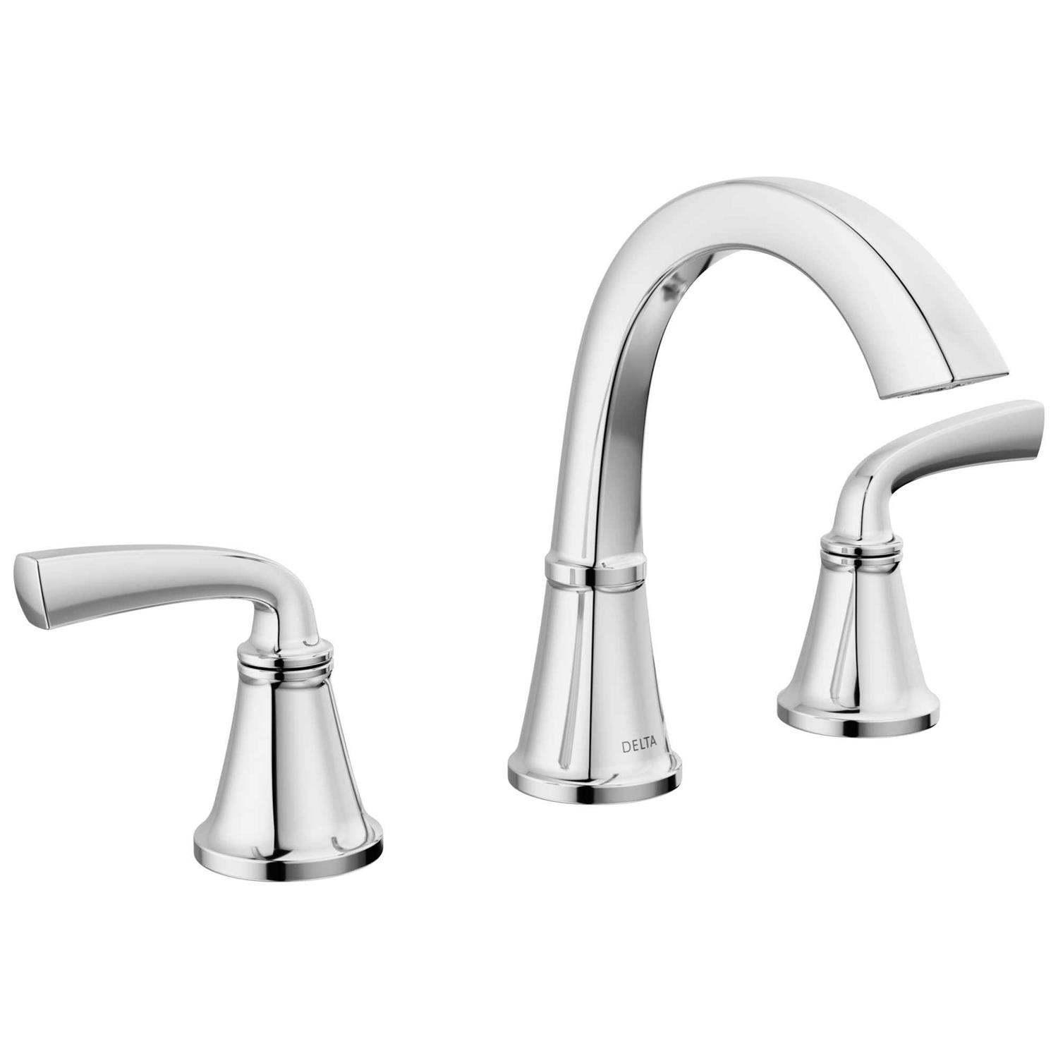 Delta Geist Two Handle Widespread Bathroom Faucet - Cheap Fitting