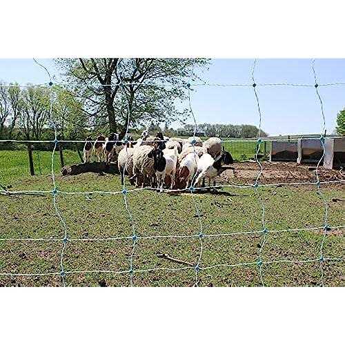 Starkline 42in x 164ft Multi-Purpose Electric Netting for Goats, Sheep and More - Cheap Fitting