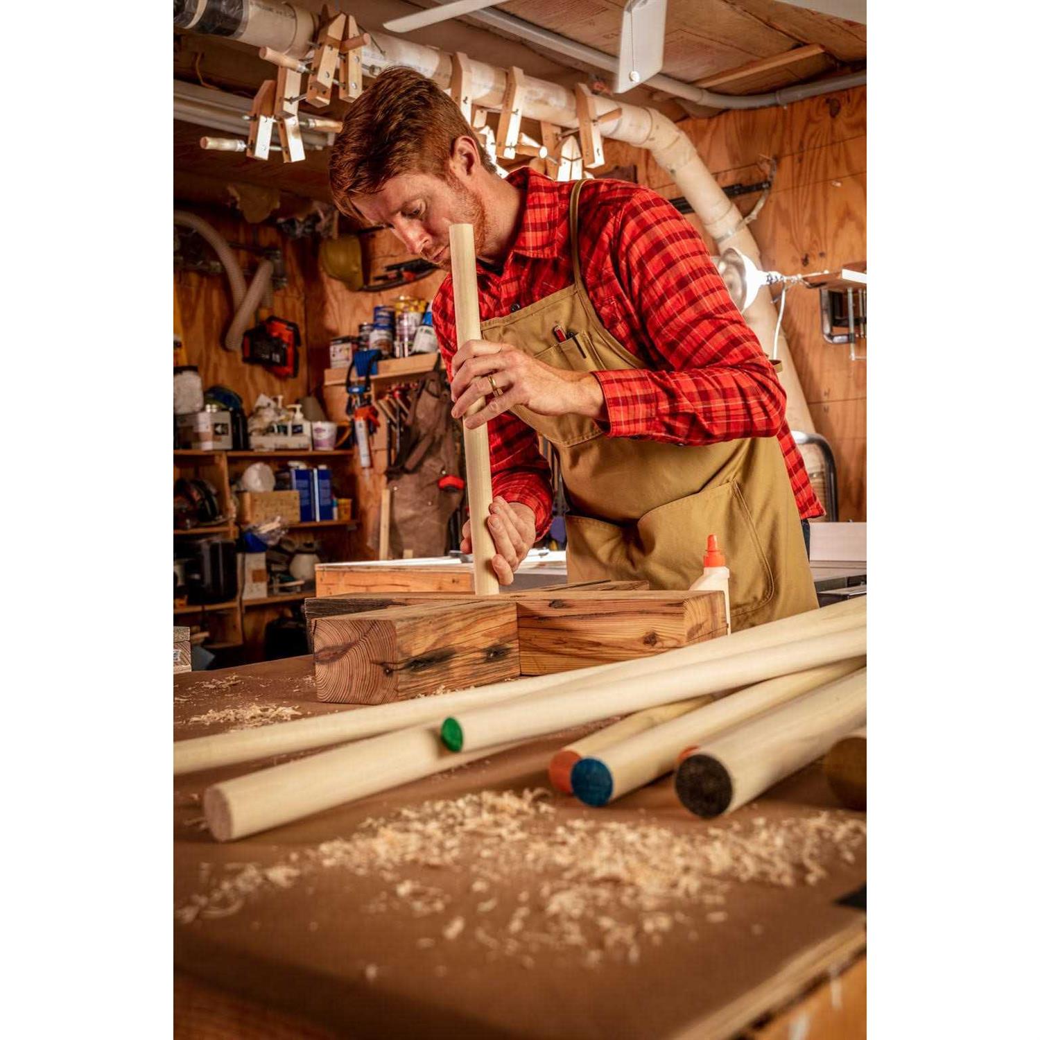 Madison Mill Dia x 48-in L Round Poplar Dowel - Cheap Fitting