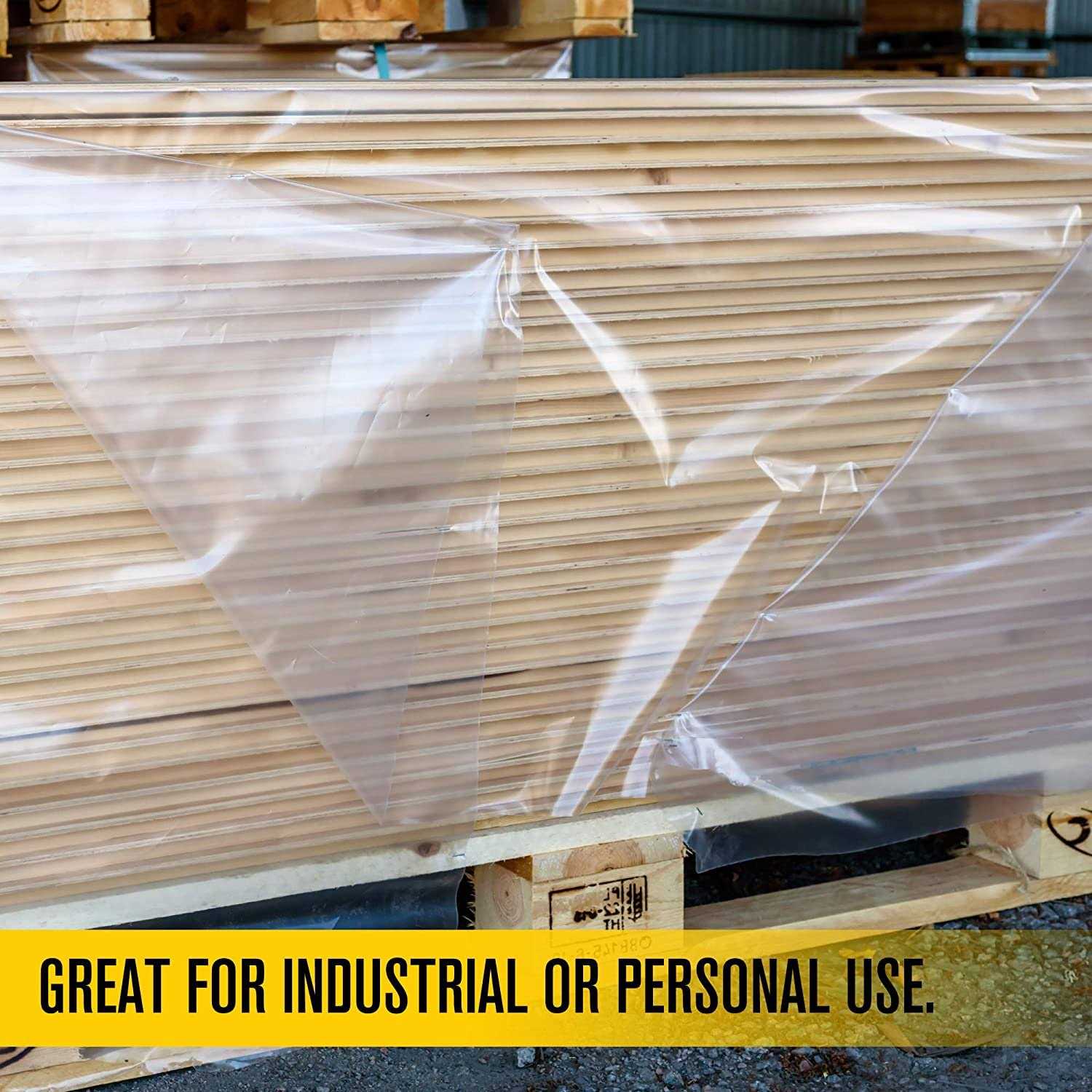 Aluf Plastics Plastic Sheeting 10′ x 100′, 6 MIL Heavy Duty Gauge - Cheap Fitting