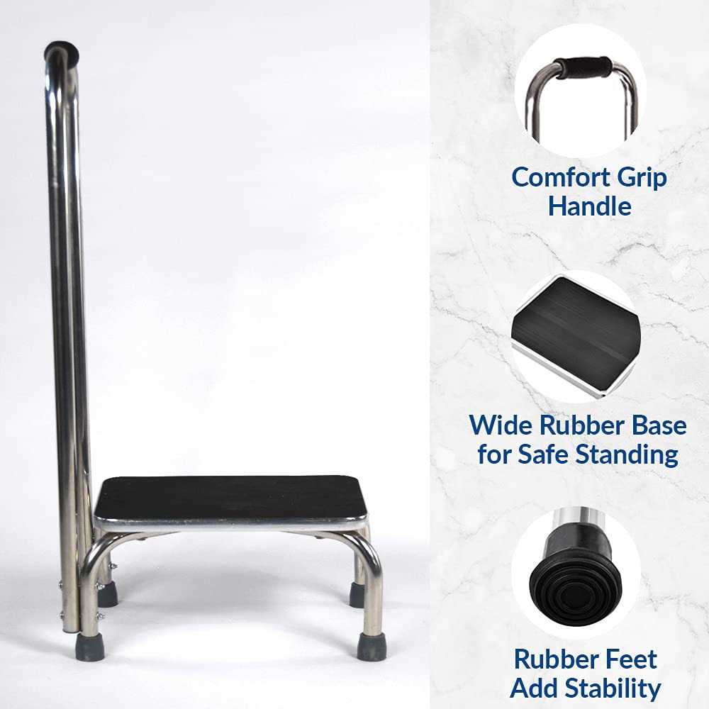 Bemis Step Stool with Grab Handle - Cheap Fitting