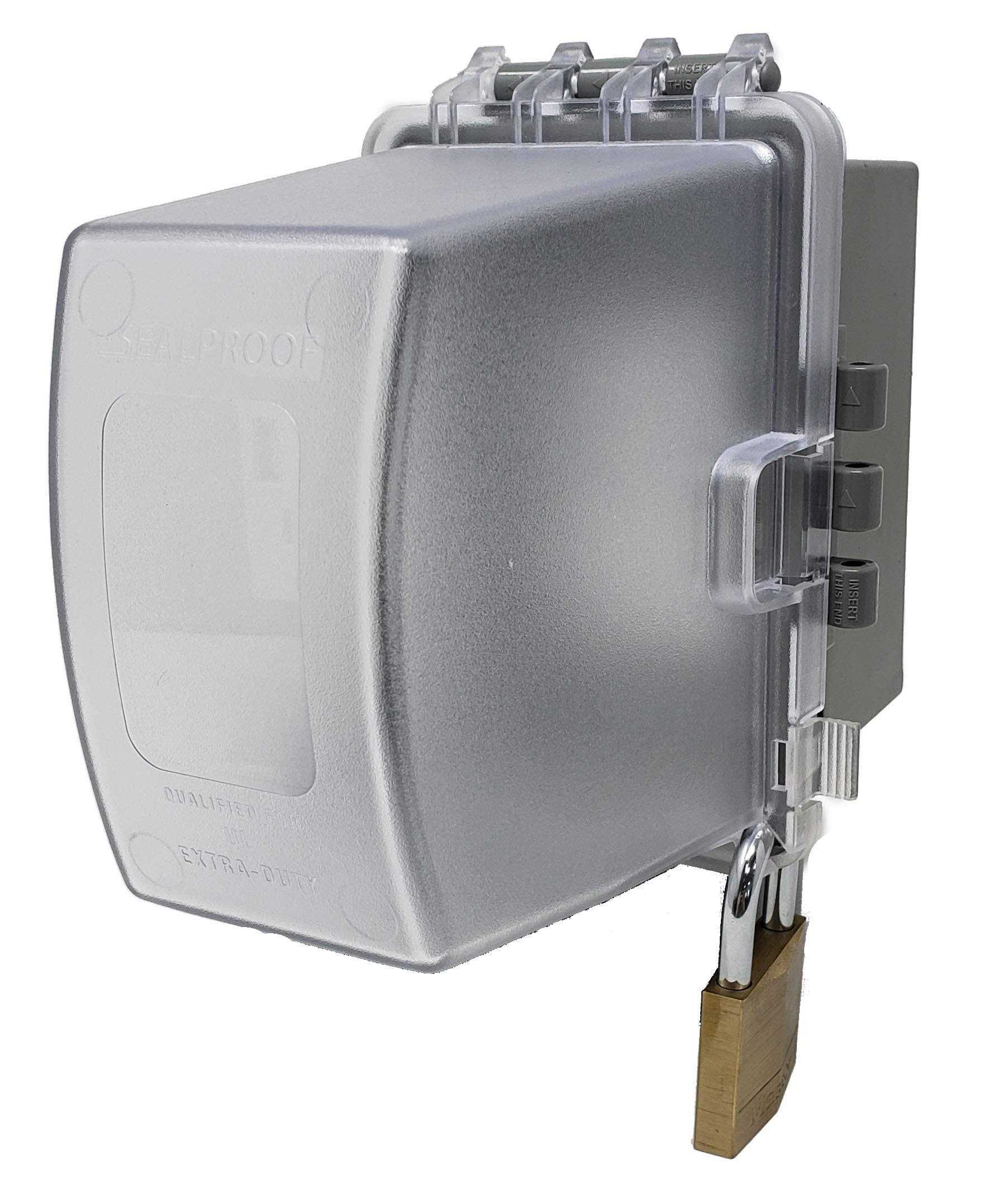 Sealproof 1-Gang Deep Weatherproof In Use Outdoor Outlet Cover - Cheap Fitting