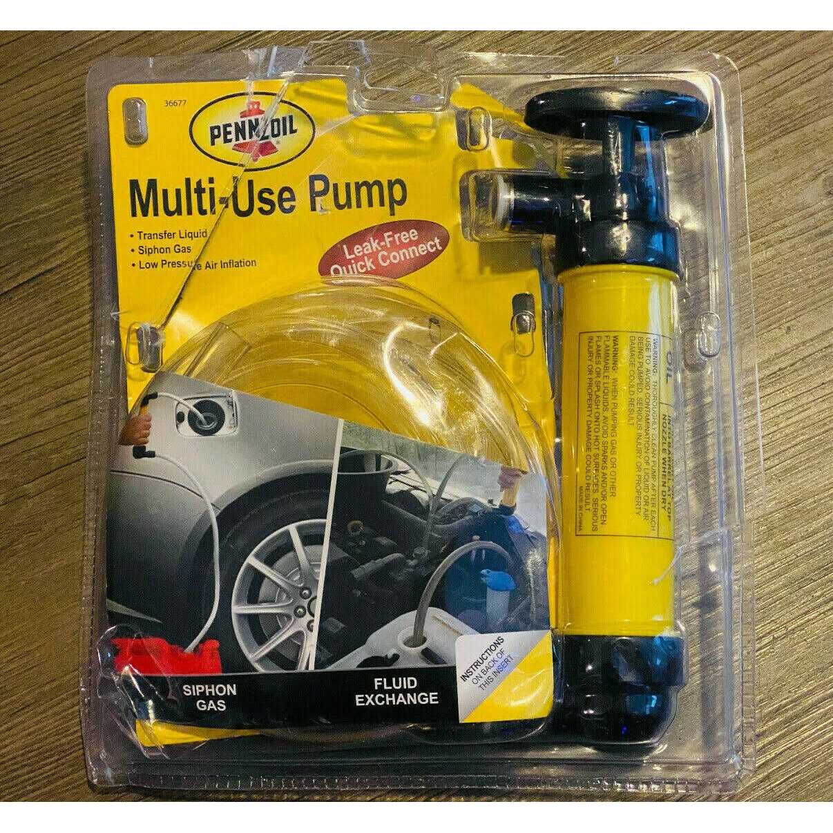 Pennzoil Pump Multi-Use - Cheap Fitting