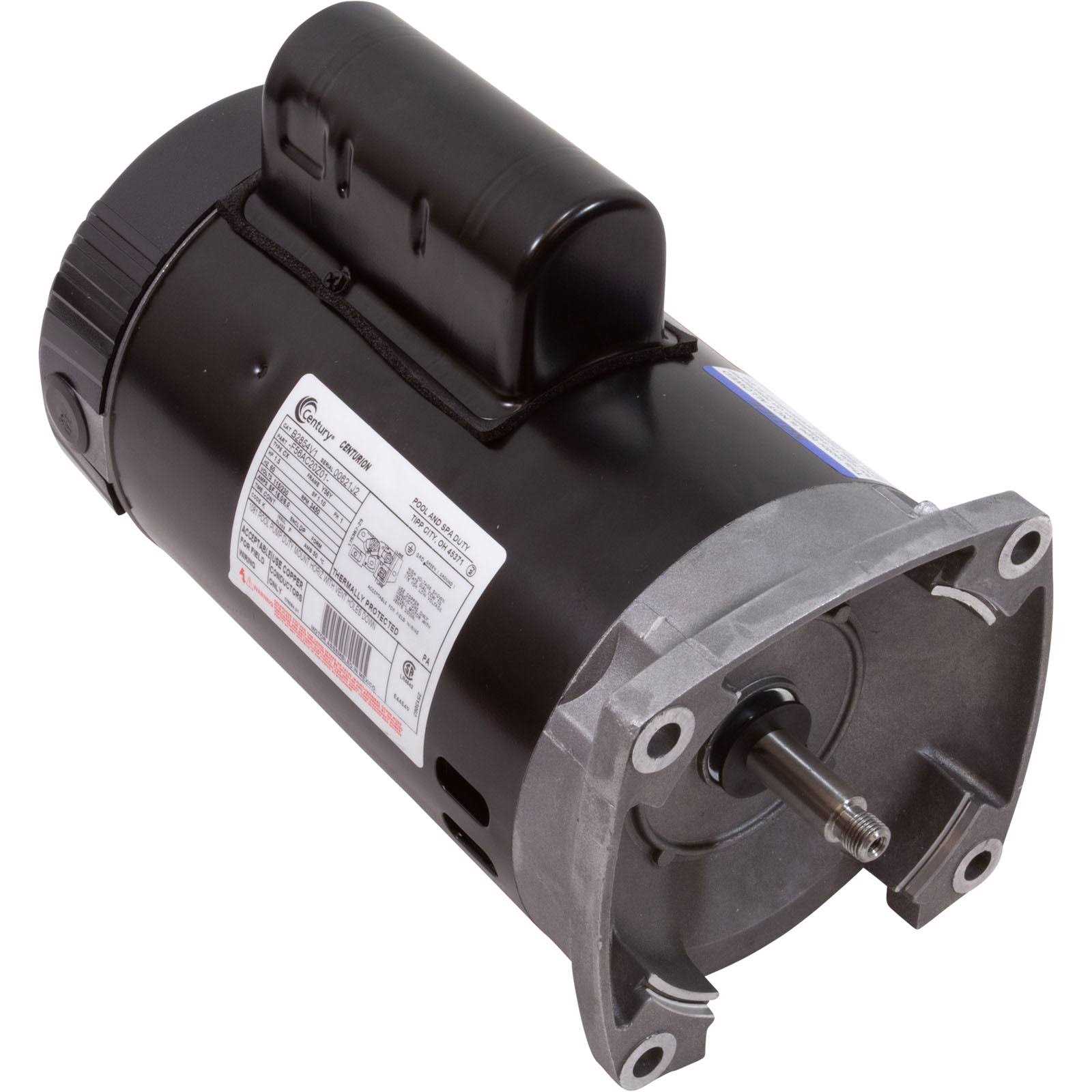 Motor Century 1.5HP 115/230V B2854V1 - Cheap Fitting