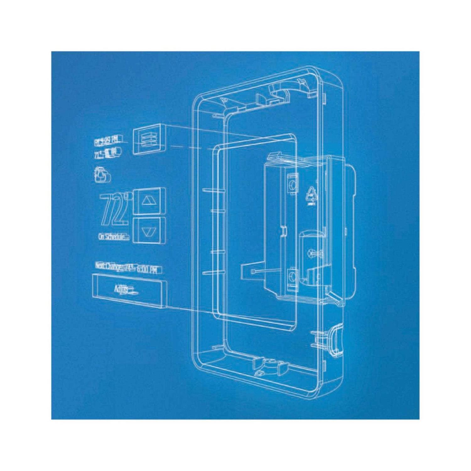 OJ Microline Touch Programmable Thermostat UDG4-4999 - Cheap Fitting