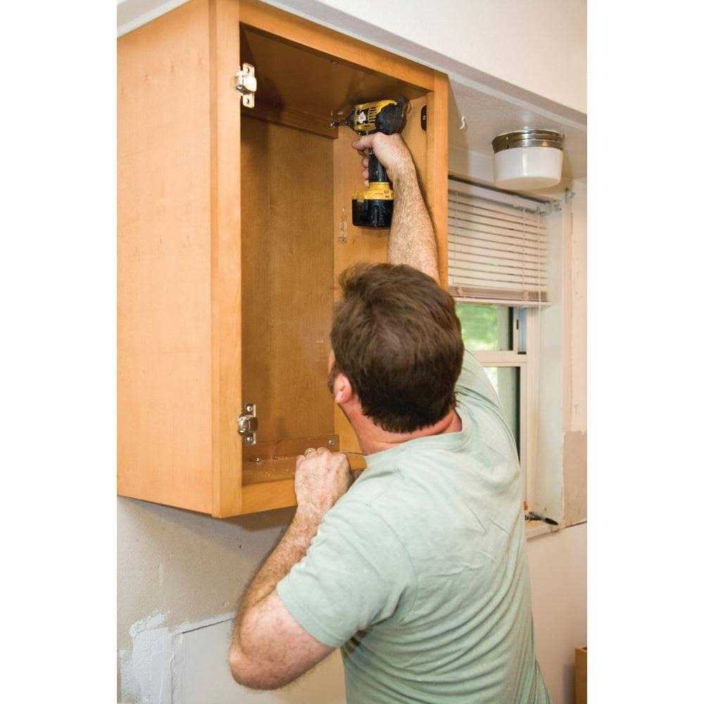 GRK Fasteners #8 x 1 in. Star Drive Flat Washer Head Cabinet Screw - Cheap Fitting