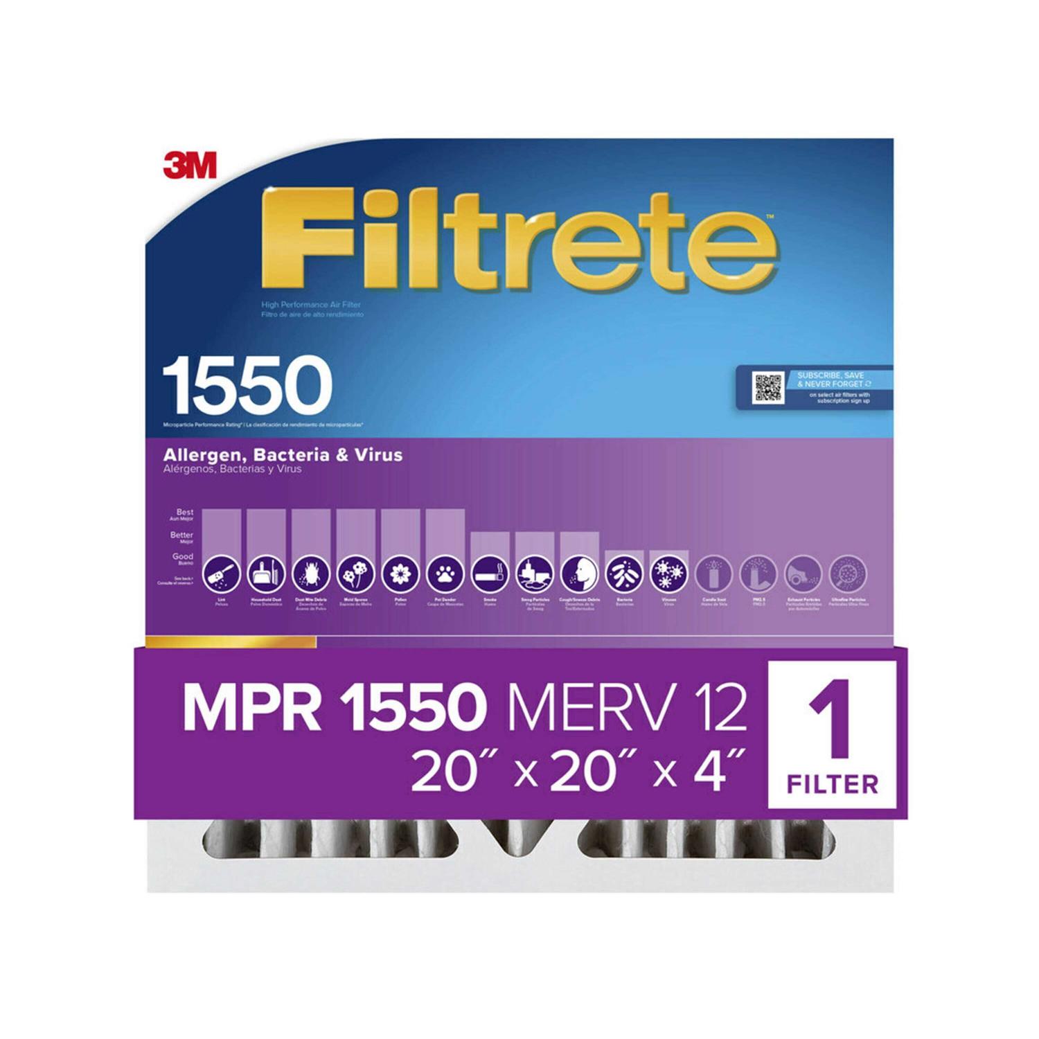 Filtrete Allergen Reduction Filter - Cheap Fitting
